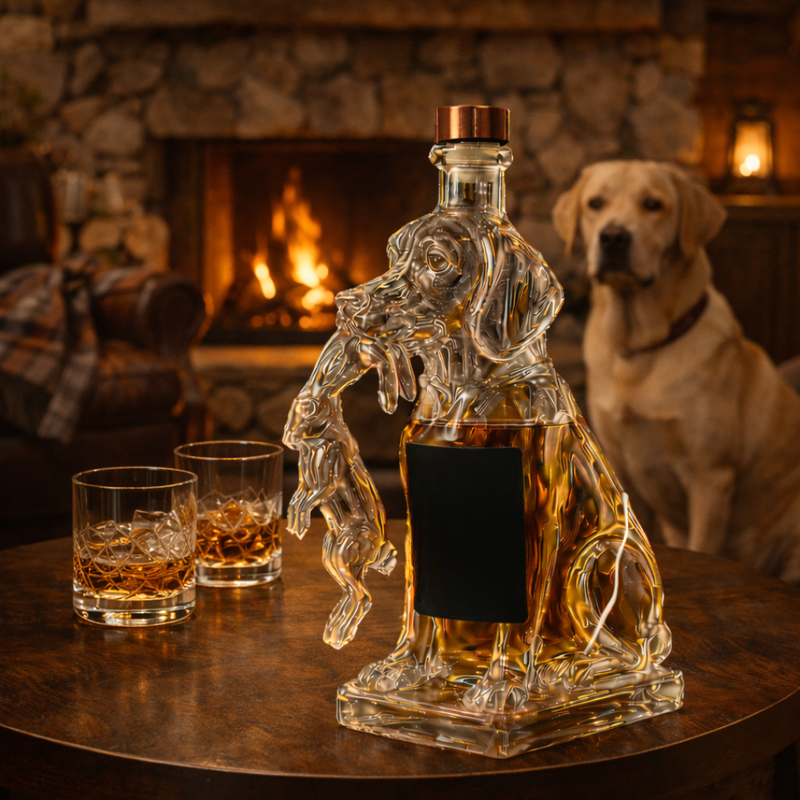Whiskykaraffe – Hunde-Edition