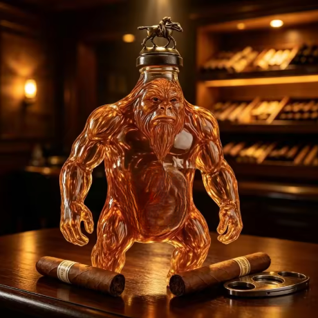 Whiskyflasche – Bigfoot Edition