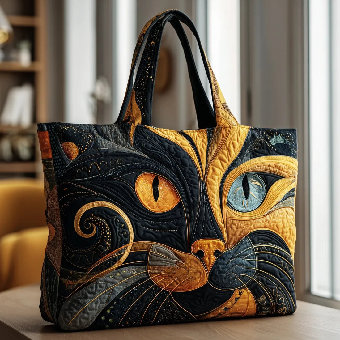 Handgefertigte Tasche – Mystic Cat