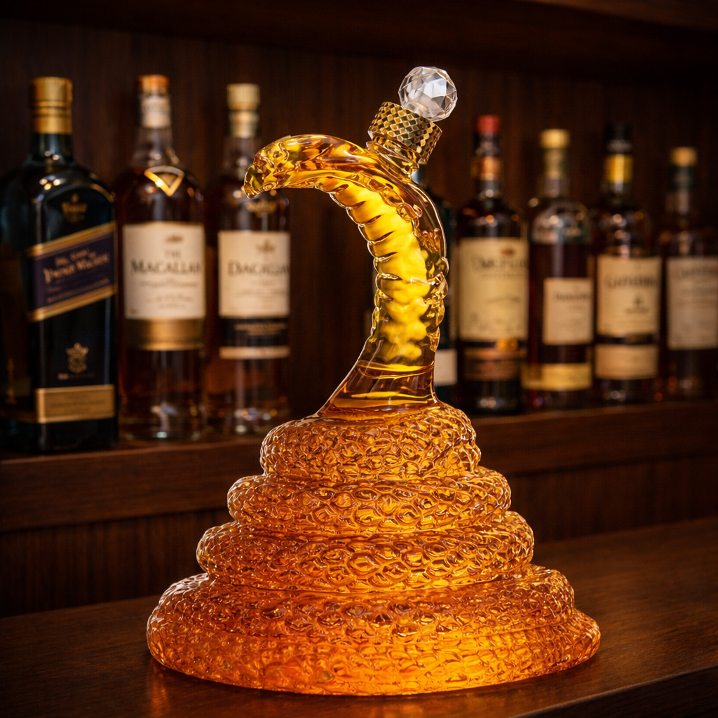 Whiskyflasche – Cobra-Edition