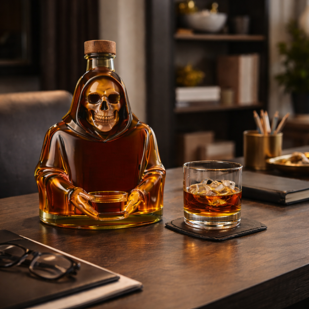 Whiskyflasche – Todes-Edition