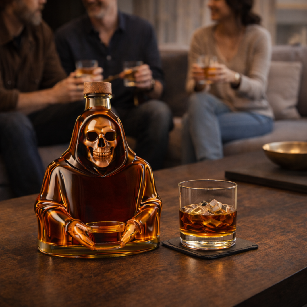 Whiskyflasche – Todes-Edition