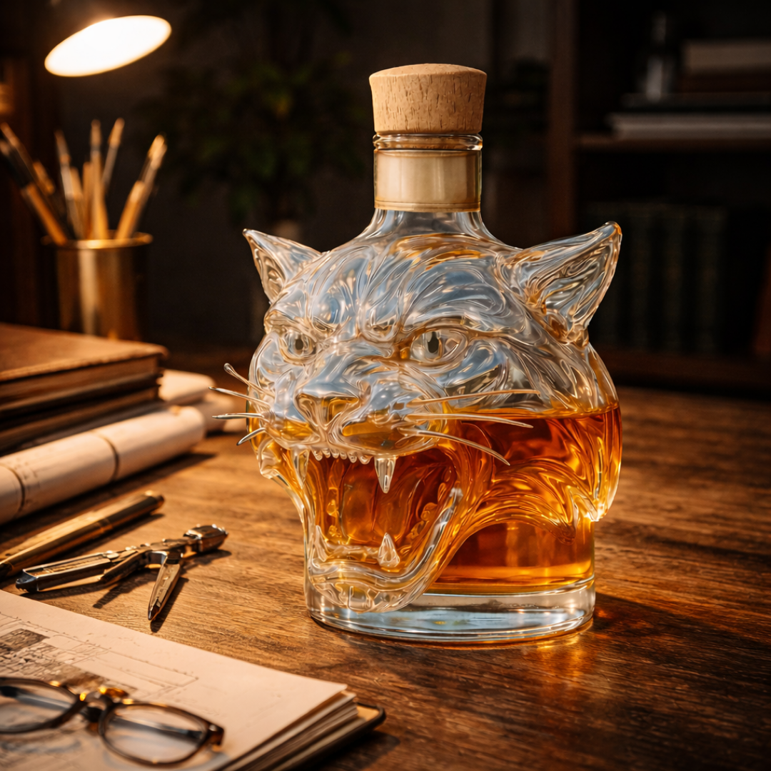 Whiskyflasche – Tiger-Edition