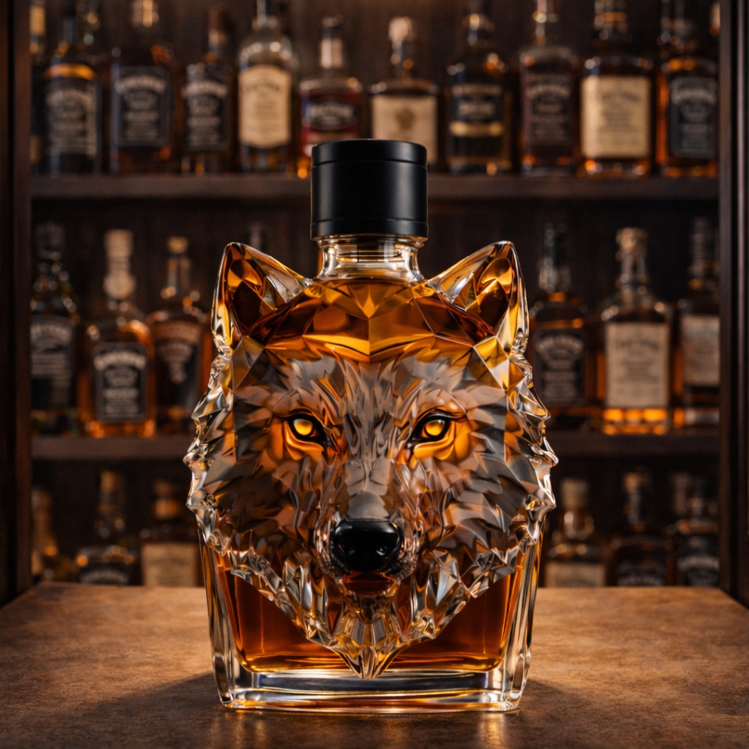 Whiskykaraffe – Wolfskopf-Edition