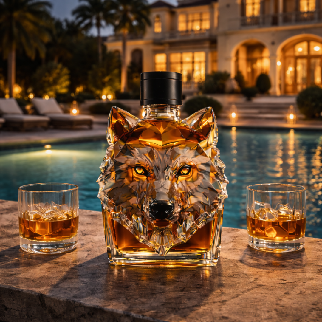 Whiskykaraffe – Wolfskopf-Edition