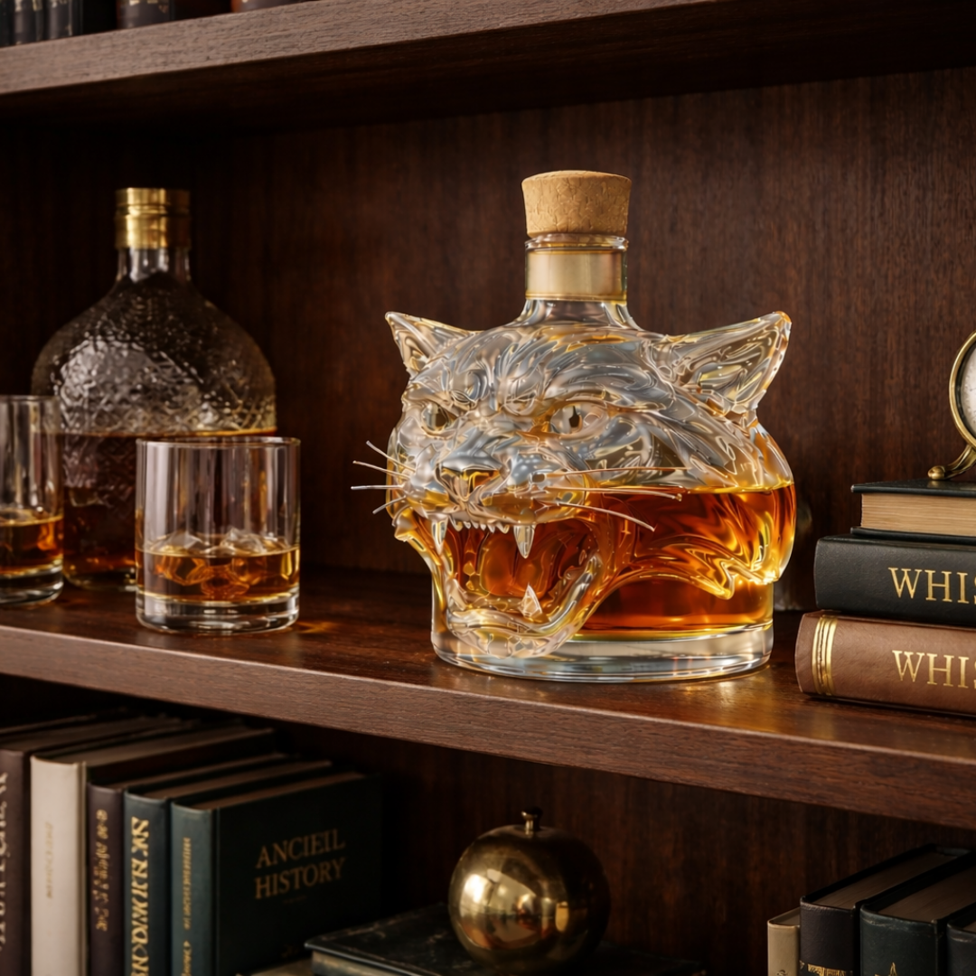 Whiskyflasche – Tiger-Edition