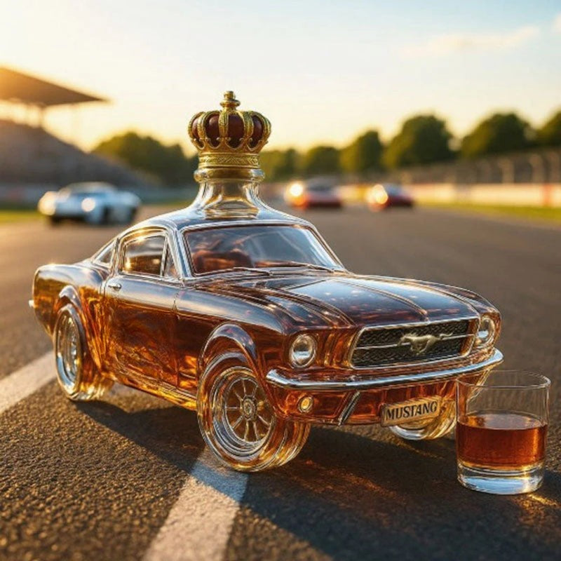 Amerikanischer Sportwagen – Whiskykaraffe