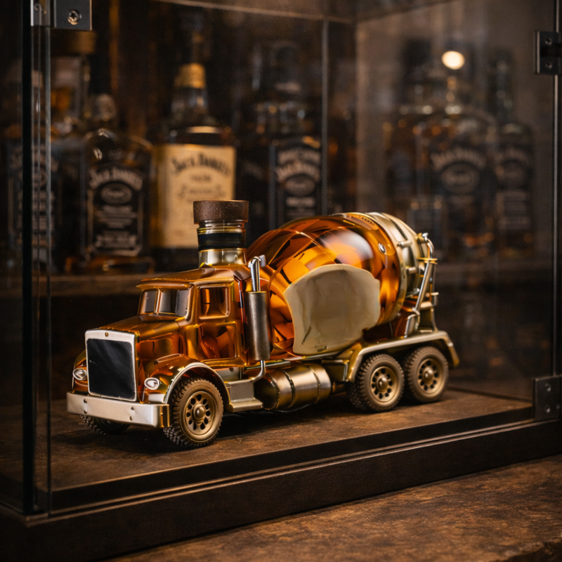 Whiskykaraffe – Truck-Edition