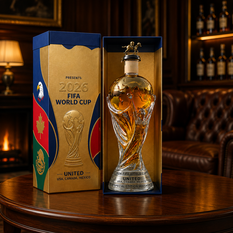 WM 2026 Edition – Whiskykaraffe