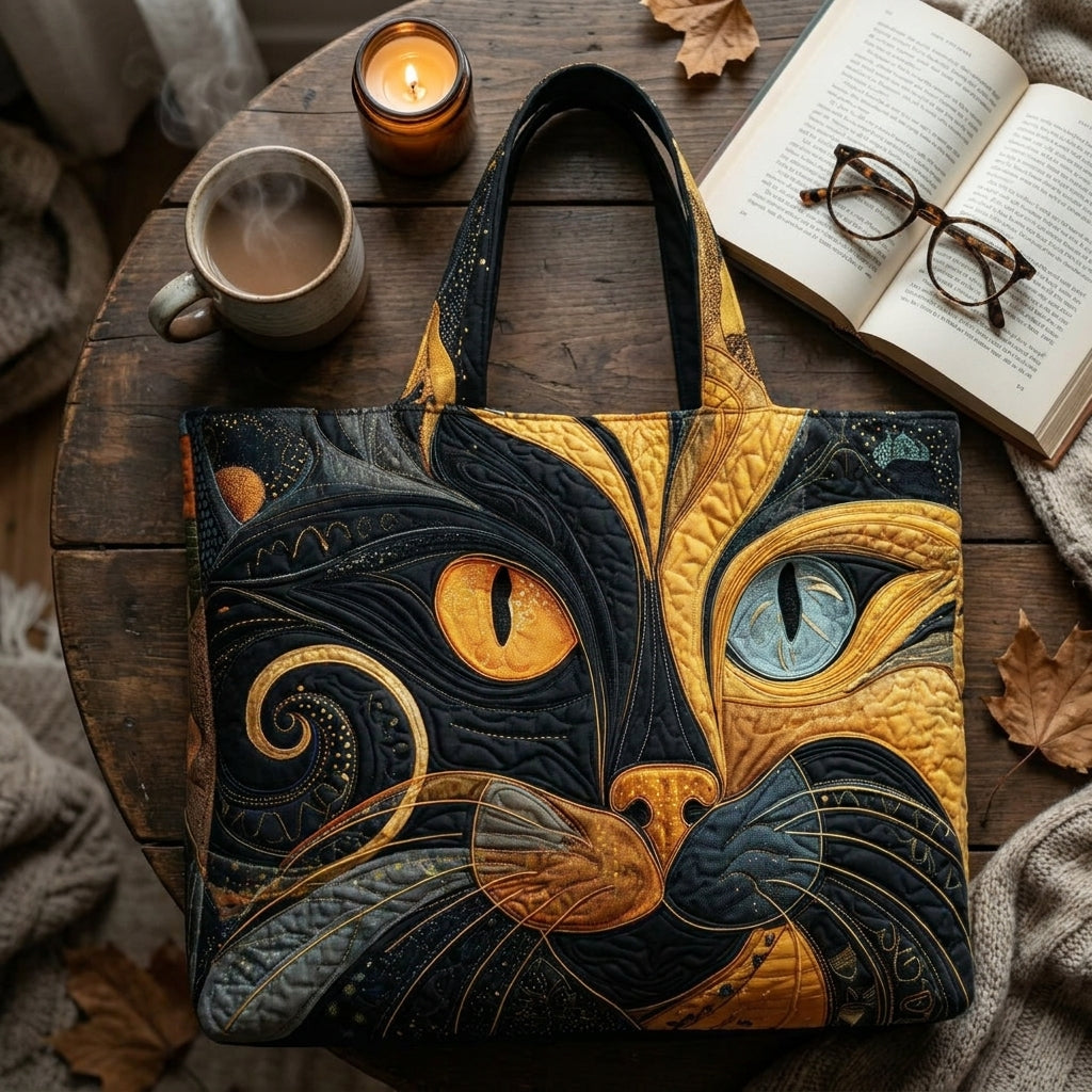 Handgefertigte Tasche – Mystic Cat