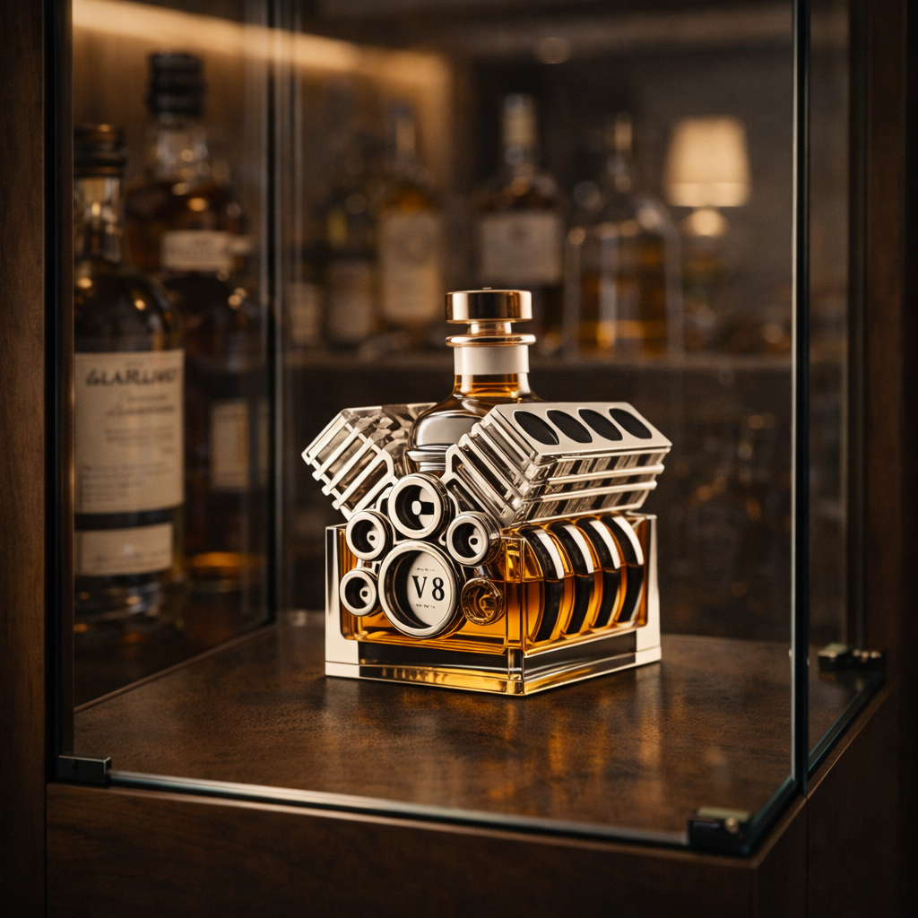 Whiskykaraffe – Motor-Edition