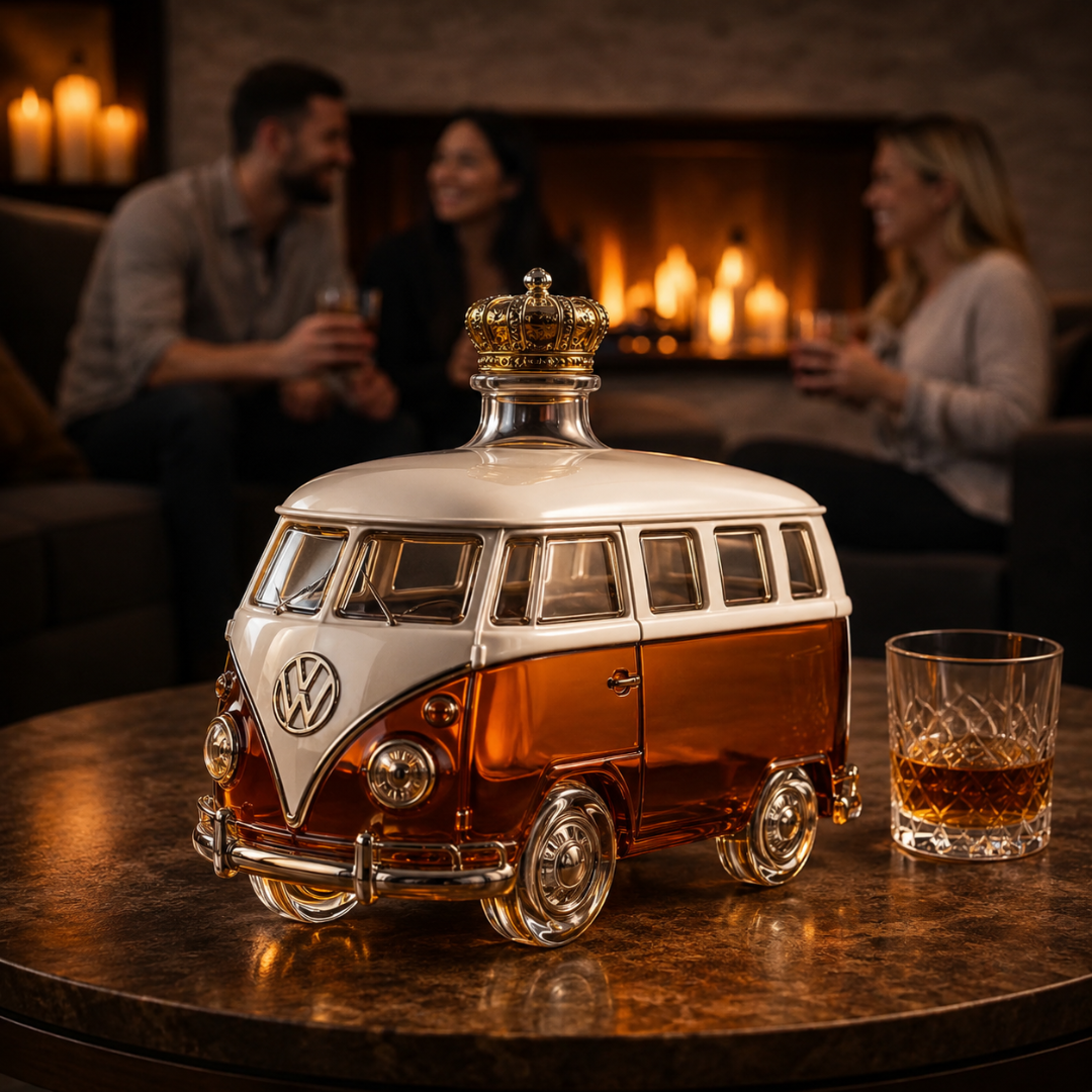 Whiskyflasche – Minivan-Edition