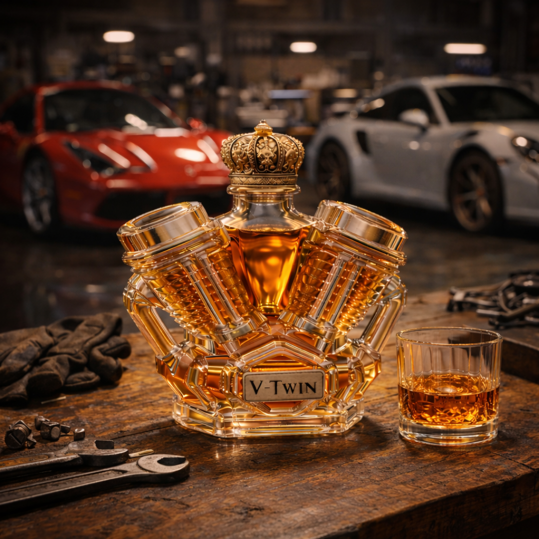 Whiskykaraffe – V8 Edition