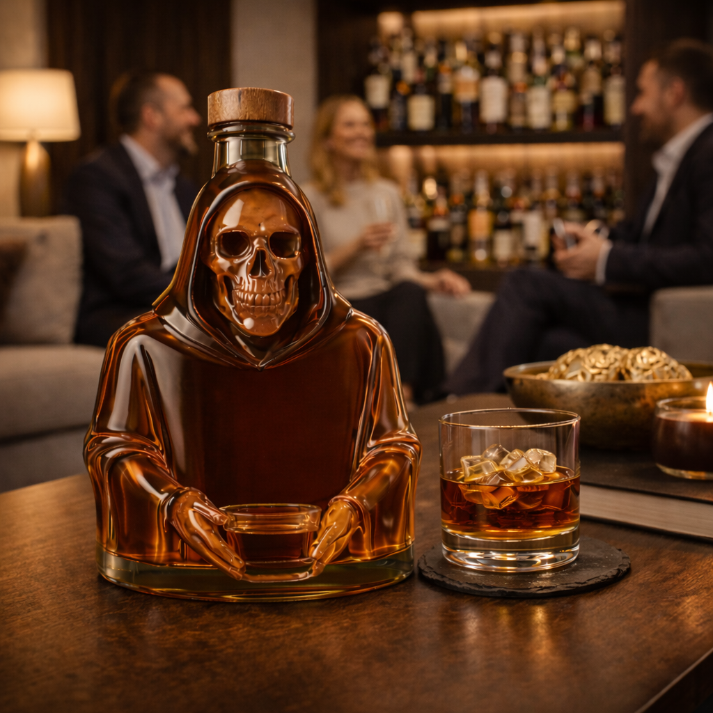 Whiskyflasche – Todes-Edition