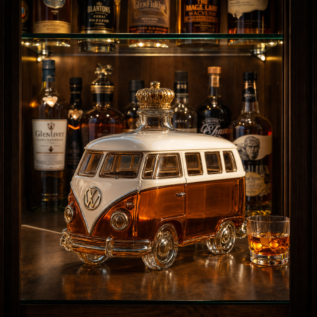 Whiskyflasche – Minivan-Edition