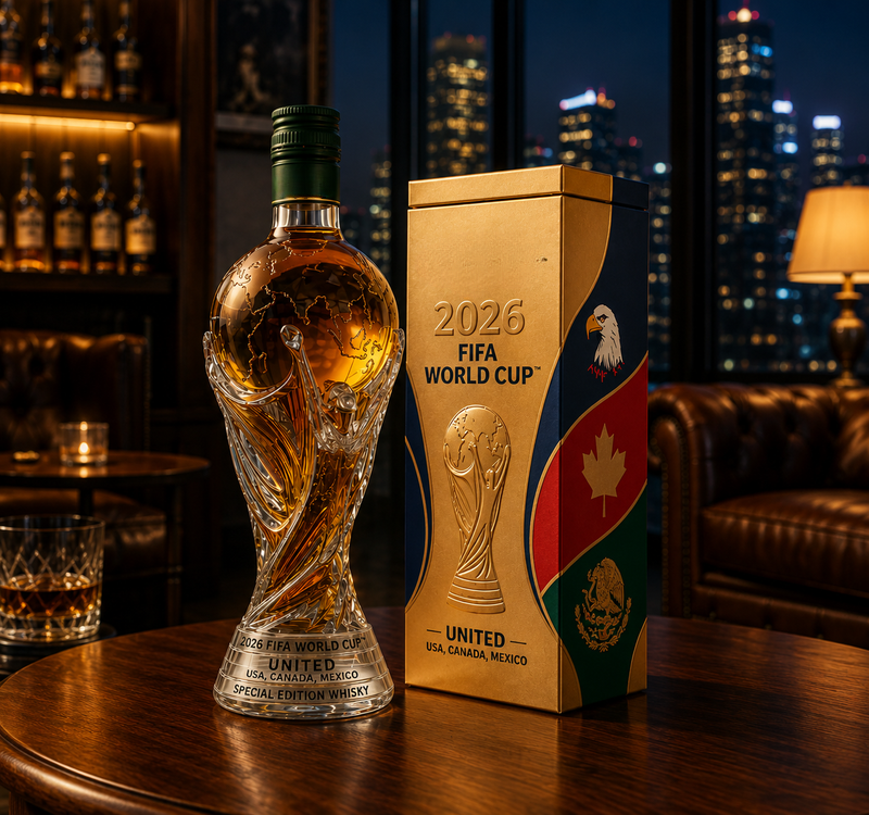 WM 2026 Edition – Whiskykaraffe