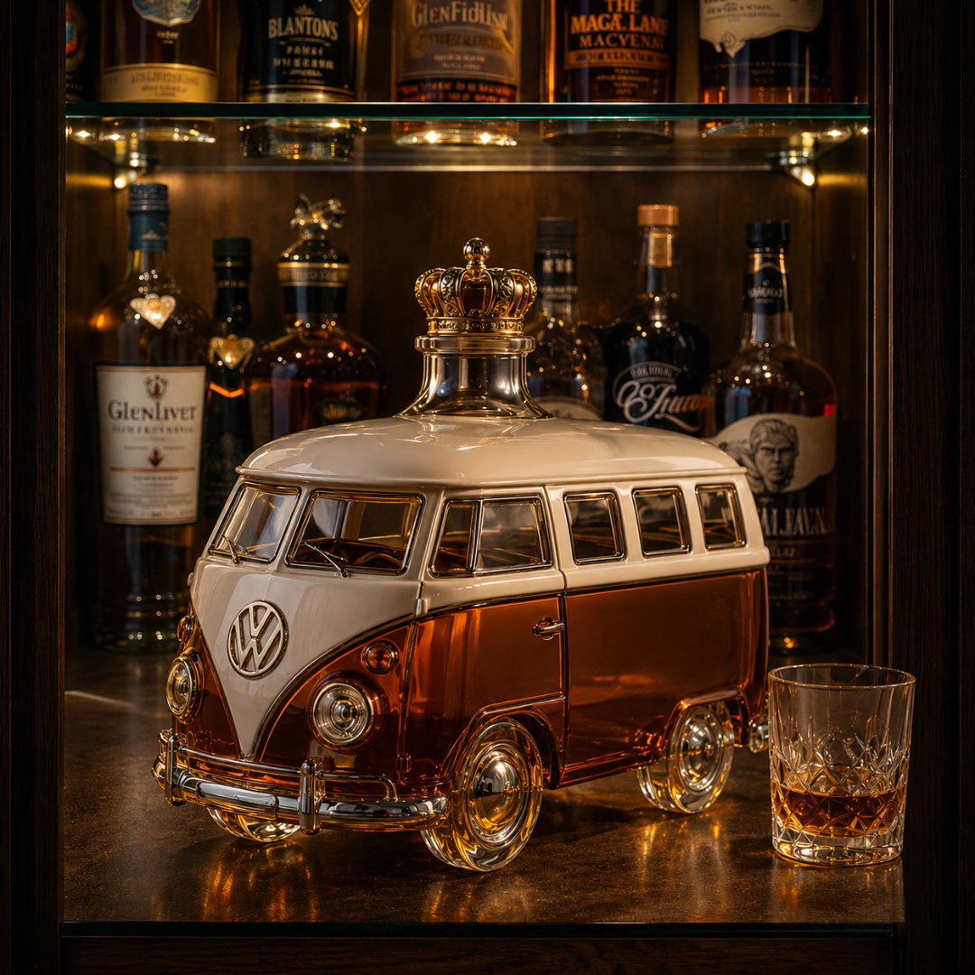 Whiskyflasche – Minivan-Edition