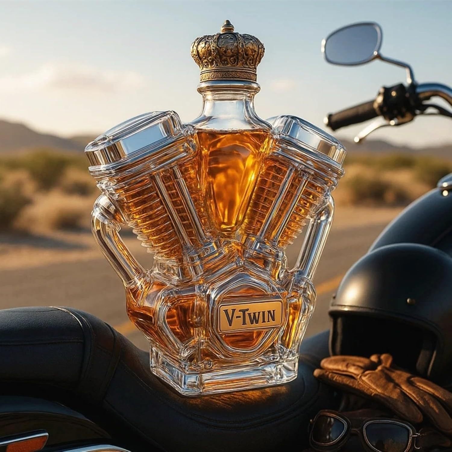 Whiskykaraffe – V8 Edition