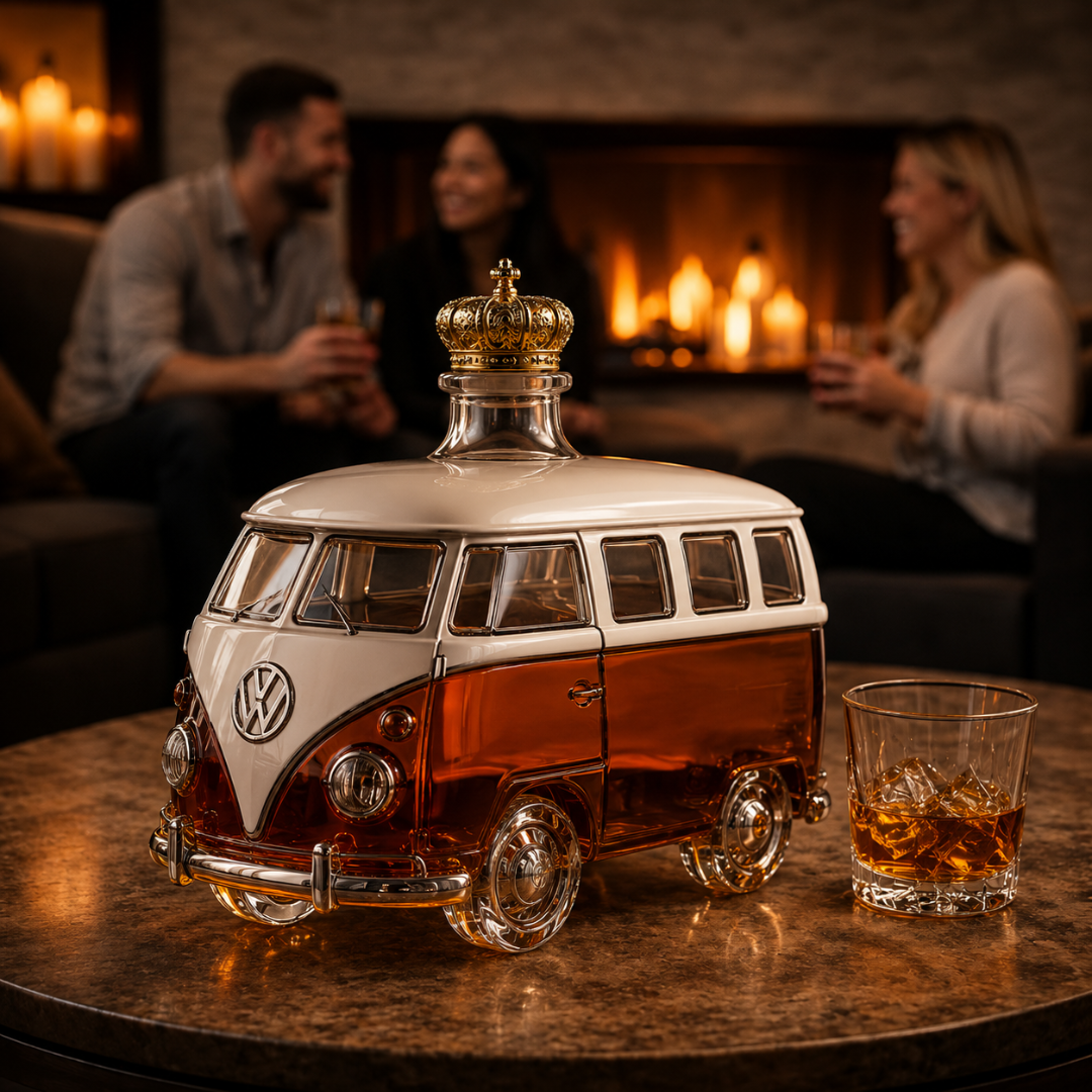 Whiskyflasche – Minivan-Edition