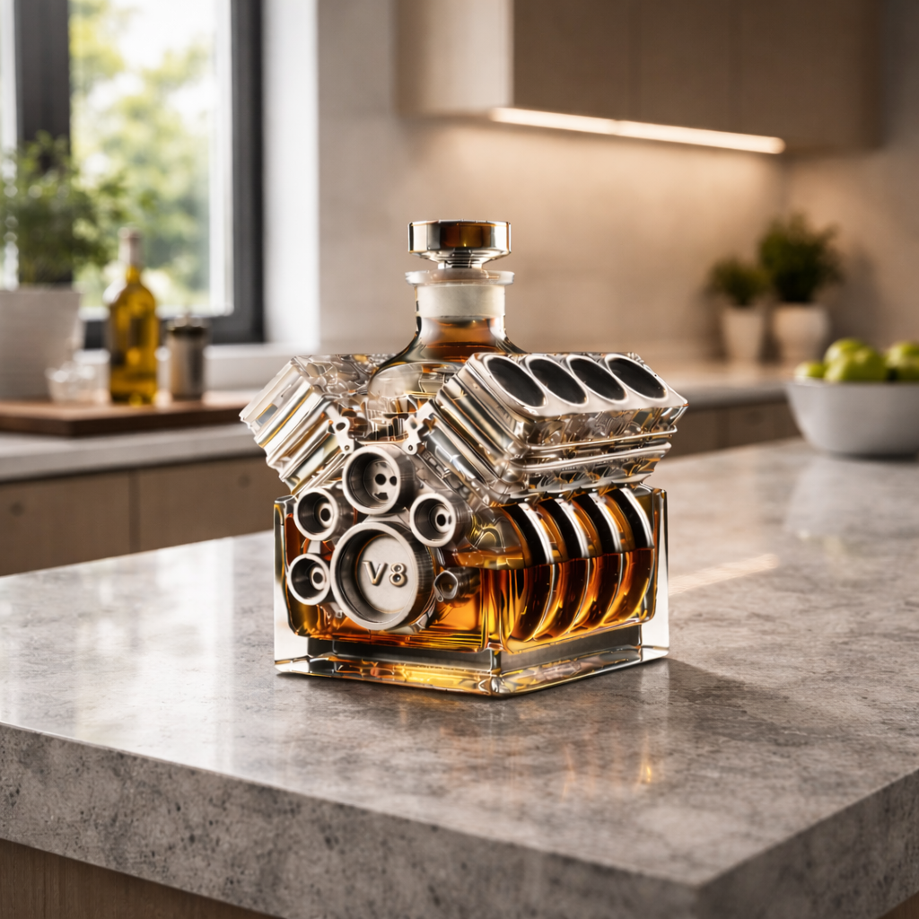 Whiskykaraffe – Motor-Edition