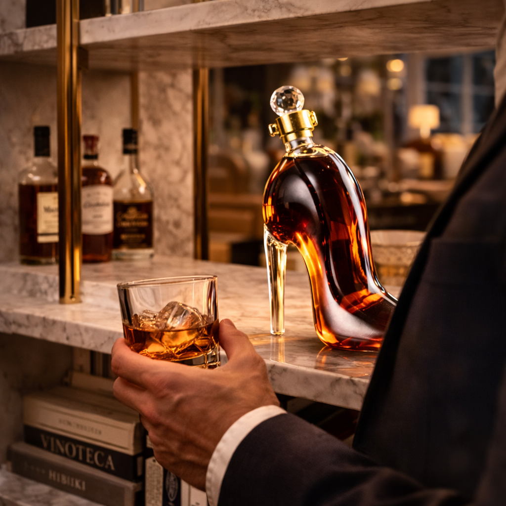 Whiskyflasche – High-Heel Edition
