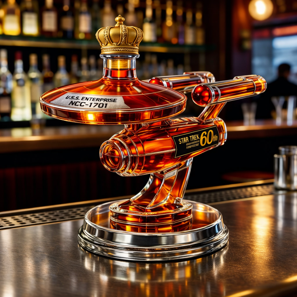 Whiskykaraffe – USS Enterprise 60. Jubiläumsedition