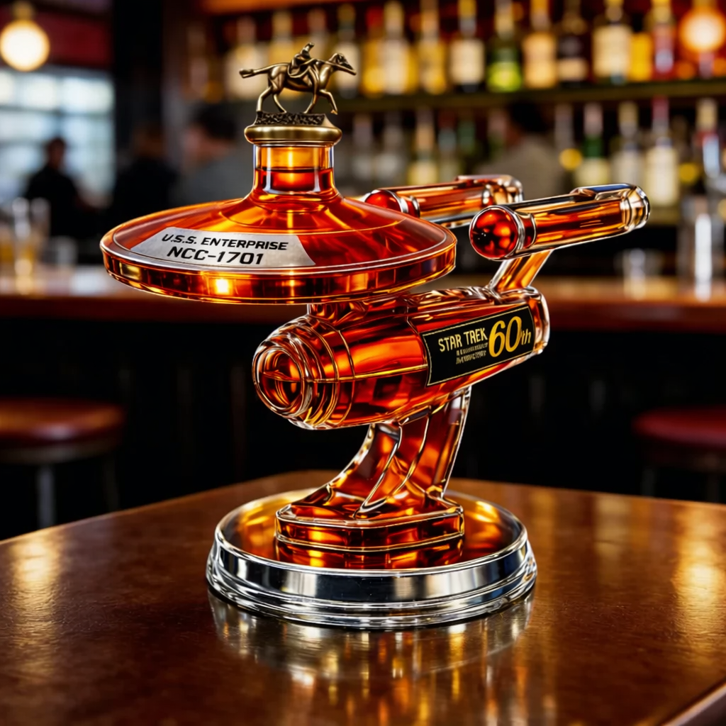 Whiskykaraffe – USS Enterprise 60. Jubiläumsedition