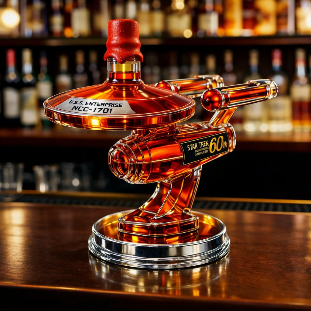 Whiskykaraffe – USS Enterprise 60. Jubiläumsedition
