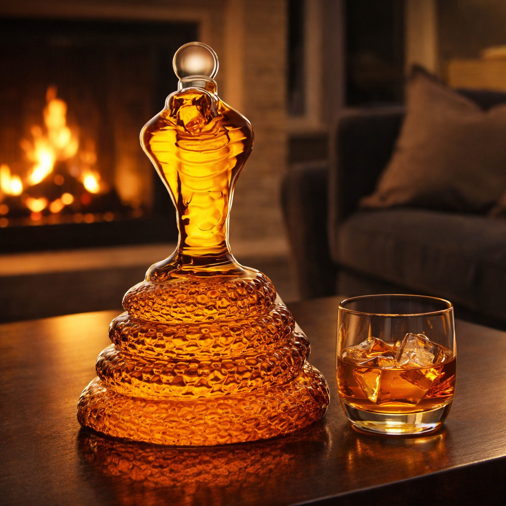 Whiskyflasche – Cobra-Edition