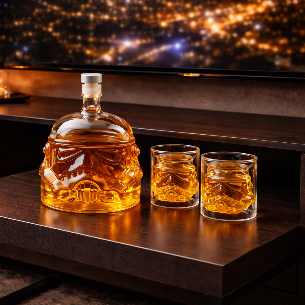Whiskykaraffe- & Glas-Set – Edition