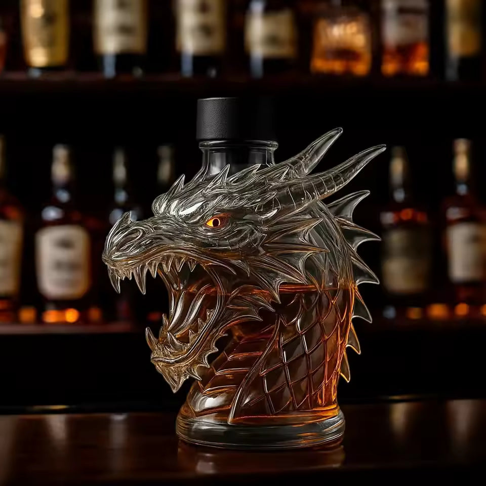 Whiskyflasche – Drachen-Edition