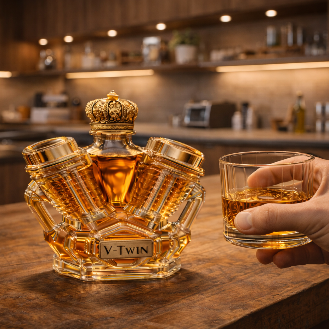 Whiskykaraffe – V8 Edition