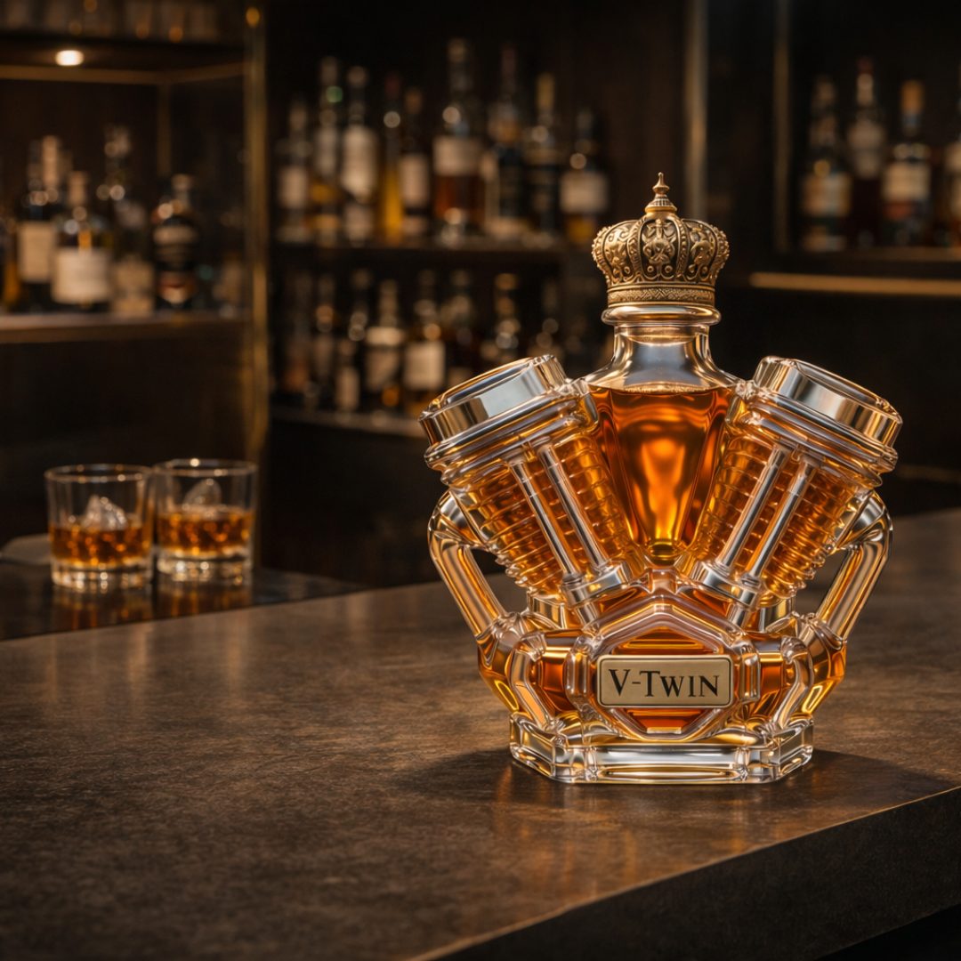 Whiskykaraffe – V8 Edition