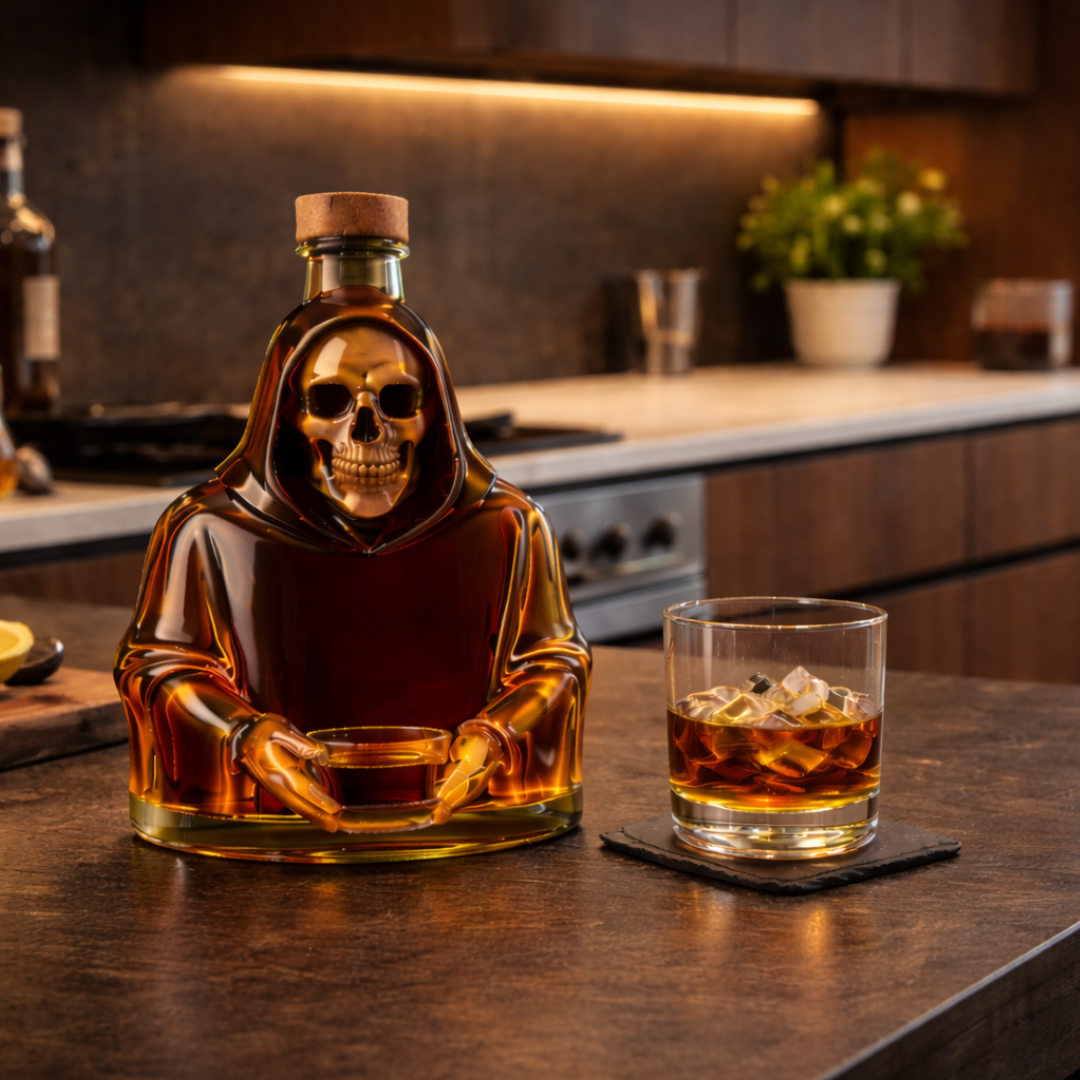 Whiskyflasche – Todes-Edition