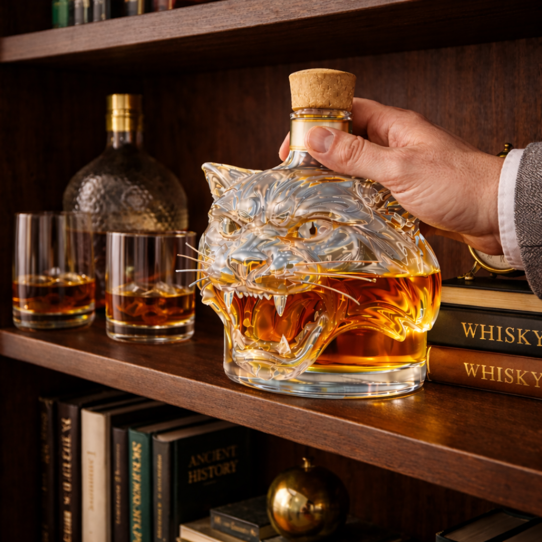 Whiskyflasche – Tiger-Edition