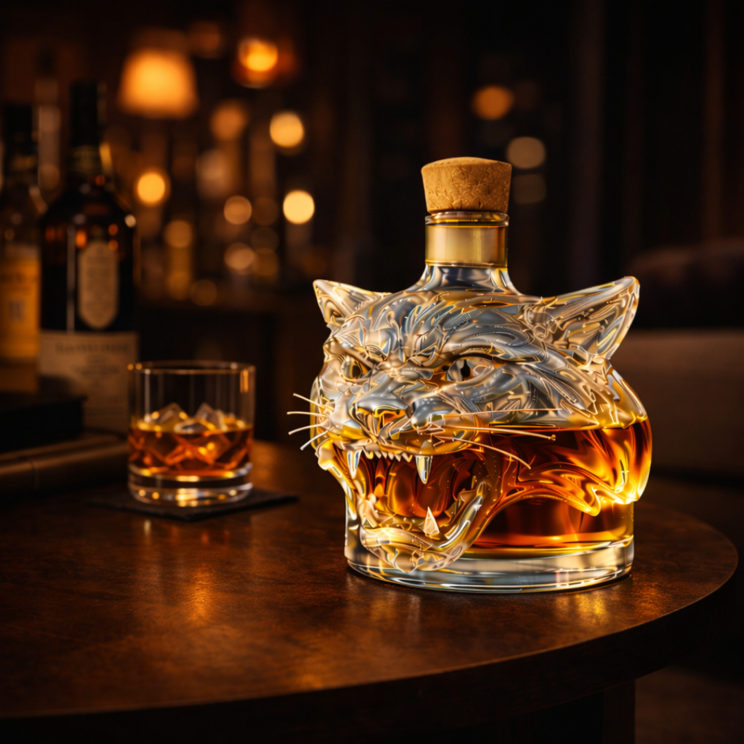 Whiskyflasche – Tiger-Edition