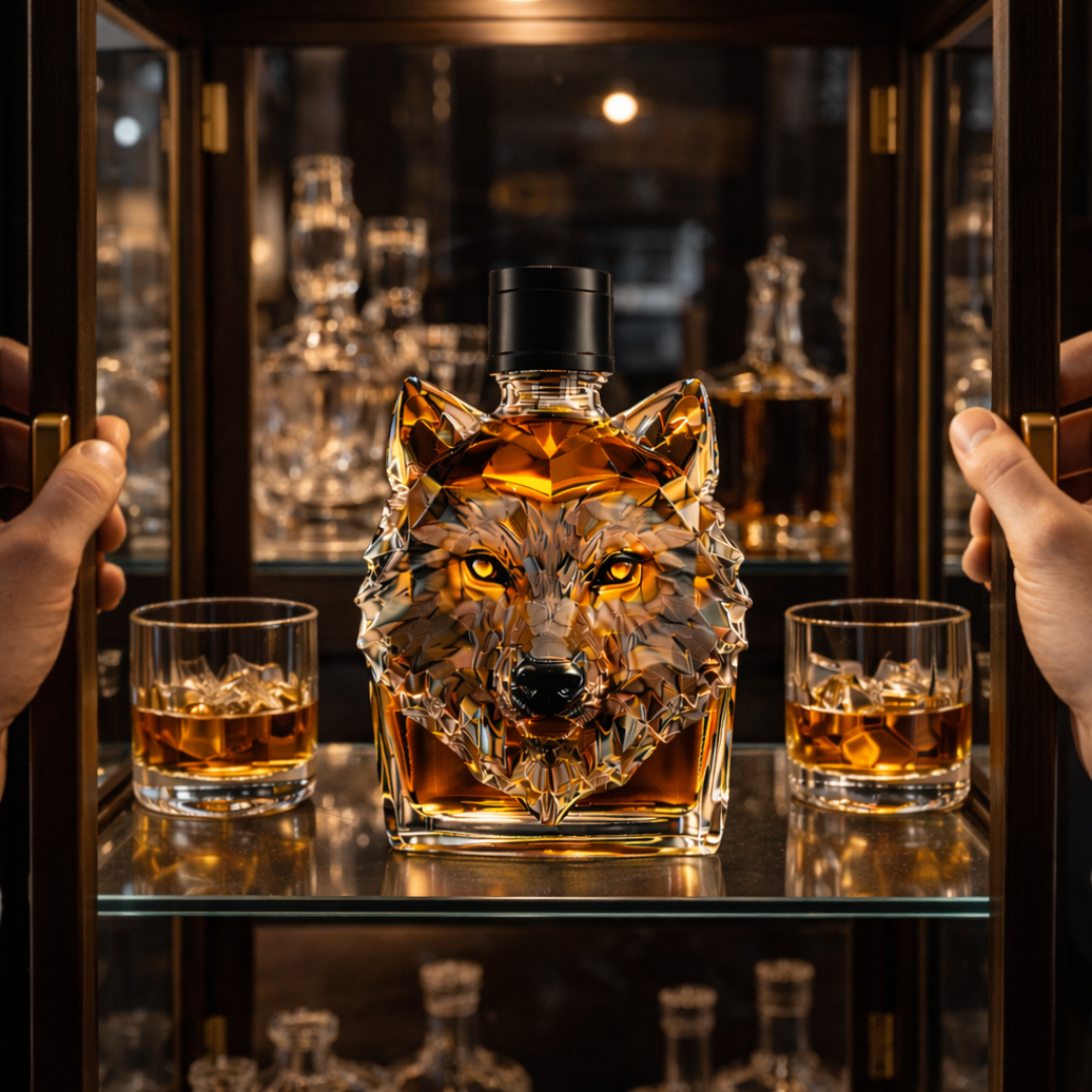 Whiskykaraffe – Wolfskopf-Edition