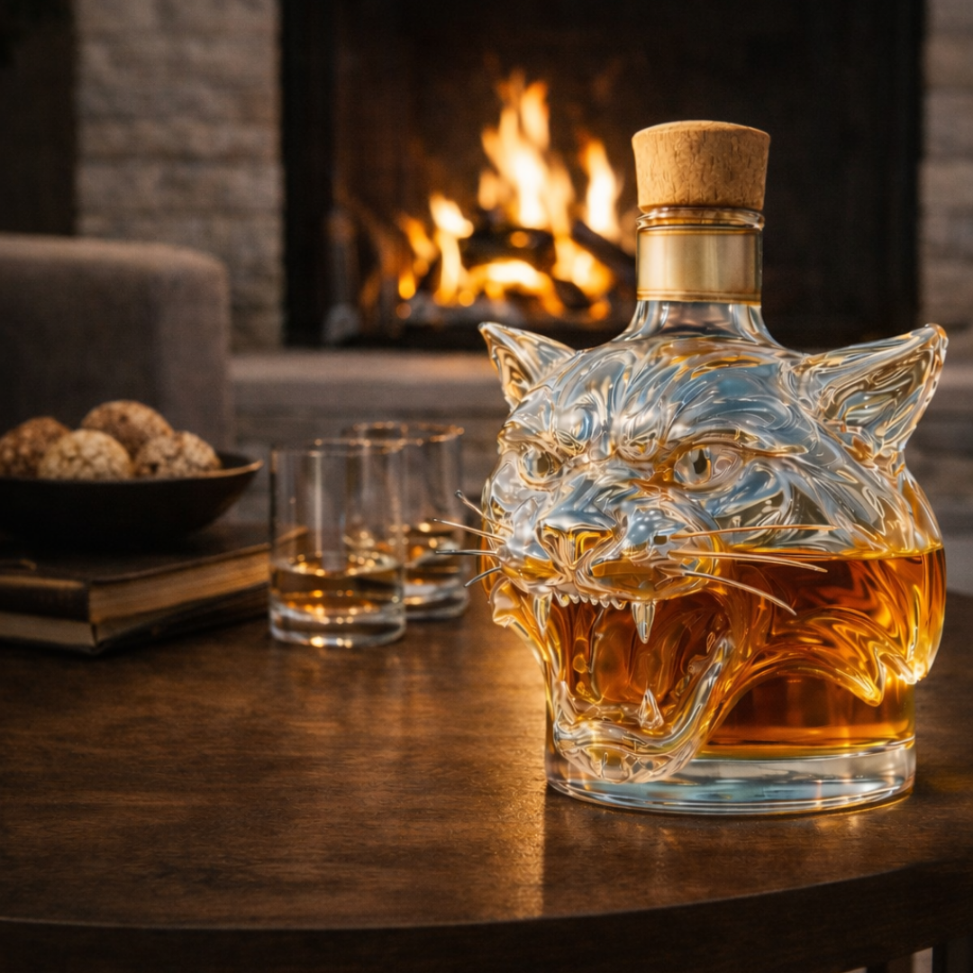 Whiskyflasche – Tiger-Edition