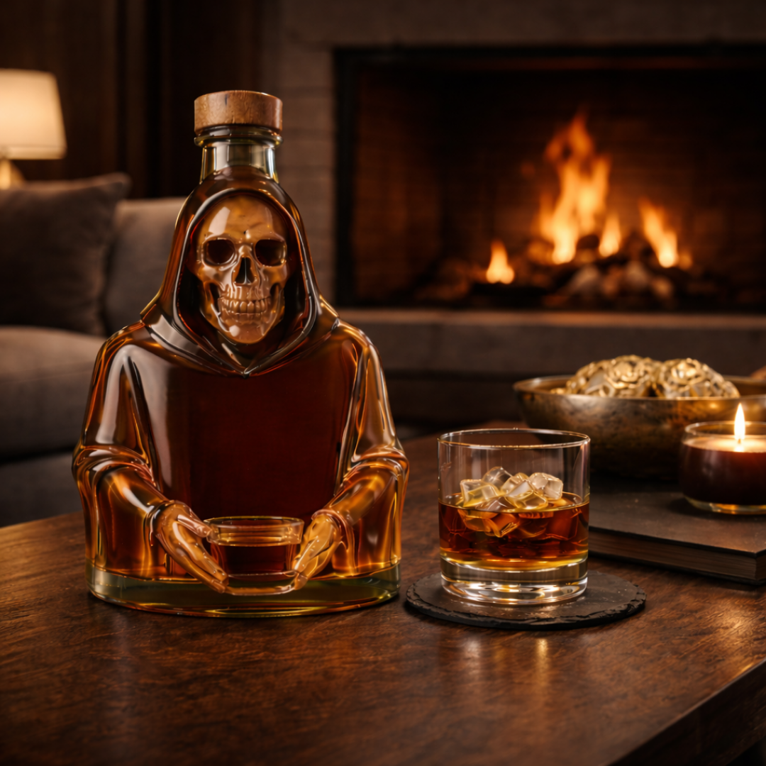 Whiskyflasche – Todes-Edition