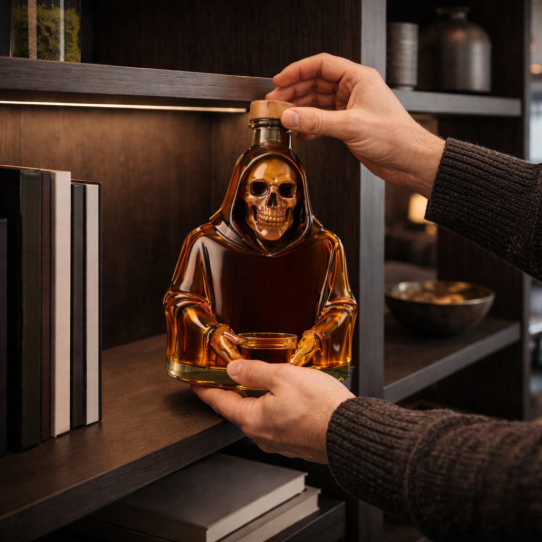 Whiskyflasche – Todes-Edition