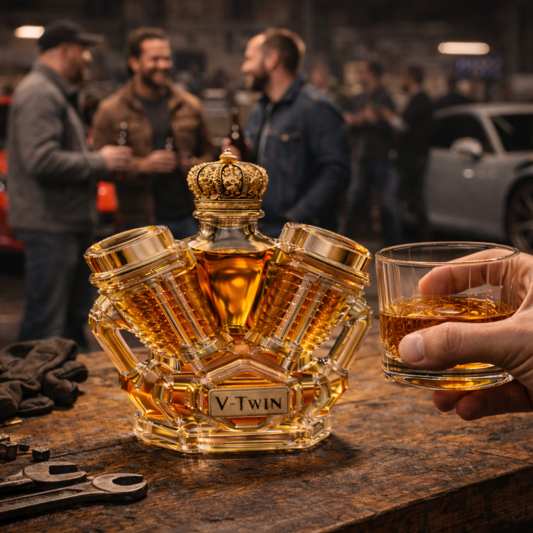 Whiskykaraffe – V8 Edition