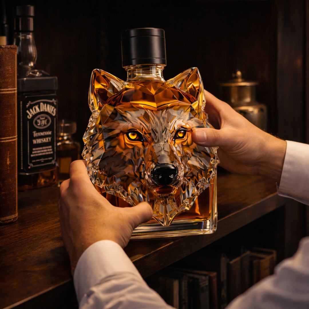 Whiskykaraffe – Wolfskopf-Edition