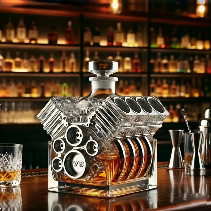 Whiskykaraffe – Motor-Edition