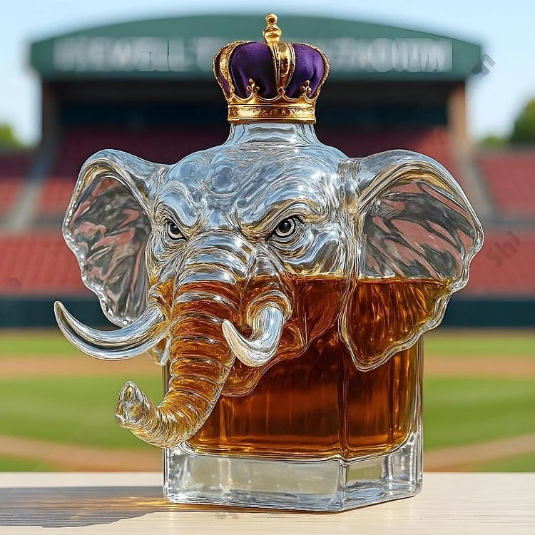 Elephant Crown Royal Whiskyflasche