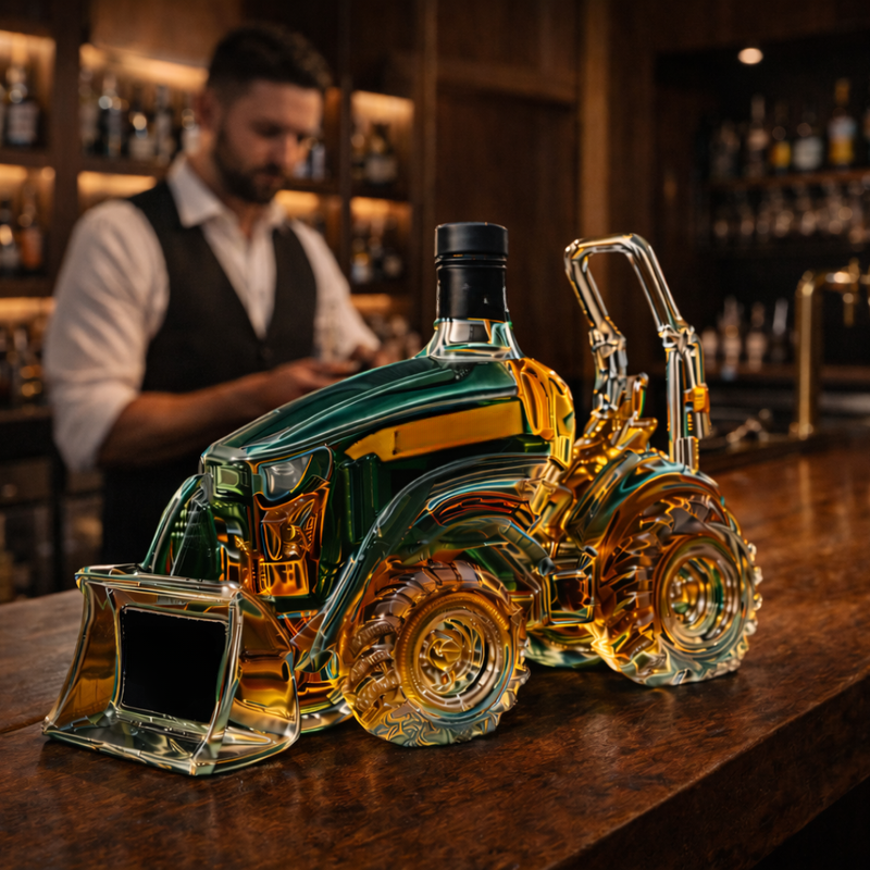 Whiskykaraffe – Traktor-Edition